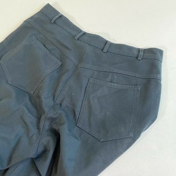 St. John by Marie Gray Womens Dress Pants Trouser Black Sz 6 High Rise Straight - Picture 3 of 10